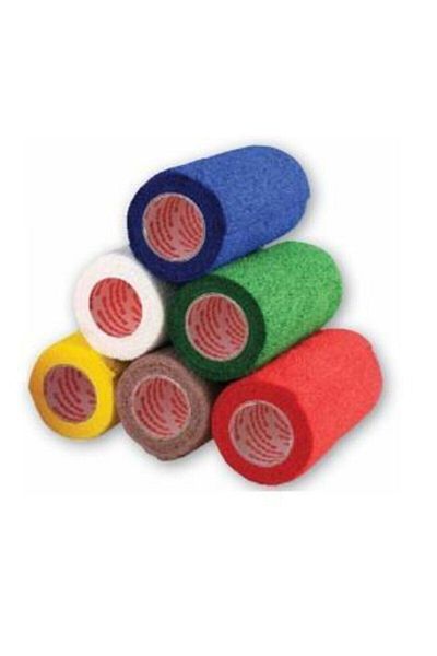 Sanitabant ضمادة مطاطية ذاتية اللصق مقاس 4.5 م × 10 سم لون أصفر