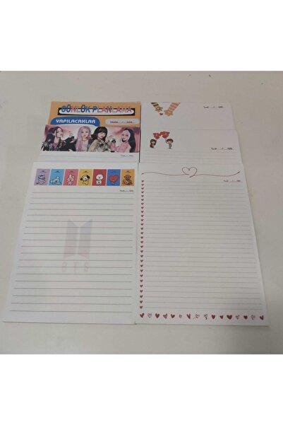 BAHARİSTİC 6 لوحات مذكرة