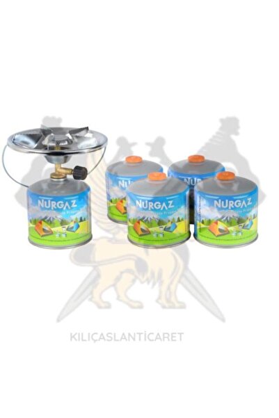 NURGAZ Olympos Metalilk Ocak 4 Adet 450 Gr Kartuşlu 9472402