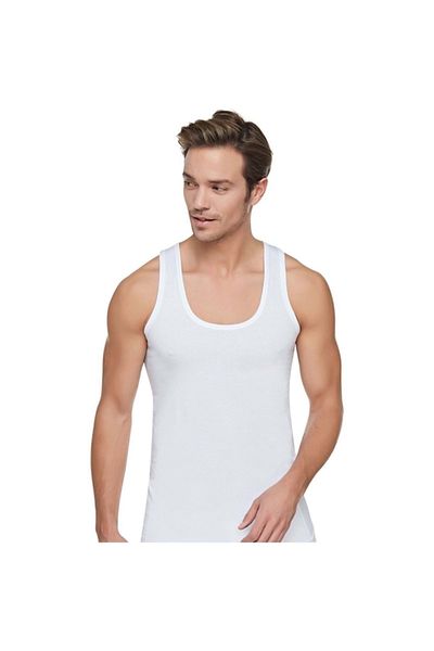 Tutku Ανδρικό εσώρουχο 3 Pack 102 Rib - Λευκό - Xl