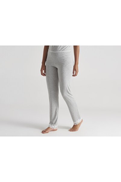 United Colors of Benetton Benetton Dantel Detay Viskon Uzun Pijama Alt