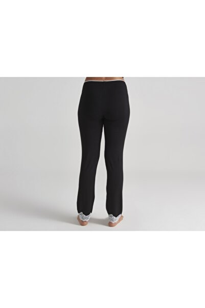 United Colors of Benetton Benetton Dantel Detay Viskon Uzun Pijama Alt