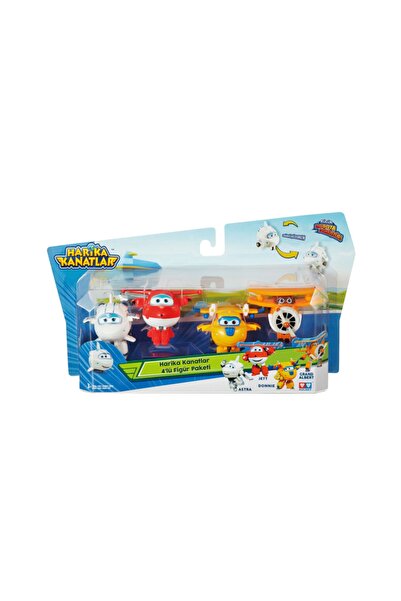 scntoys Harika Kanatlar Oyuncak 4lü Set Oyuncak Dönüşebilen Harika Kanatlar A...