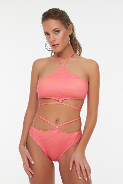 Trendyol Collection Bikini-Set - Rosa - Unifarben