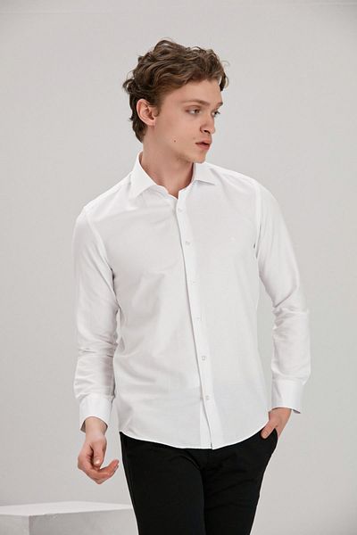 ALEXANDERGARDI Slim Fit πουκάμισο (e21-prgr)