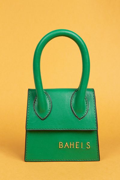BAHELS Women's Green Mini Size Special Design Shoulder Bag