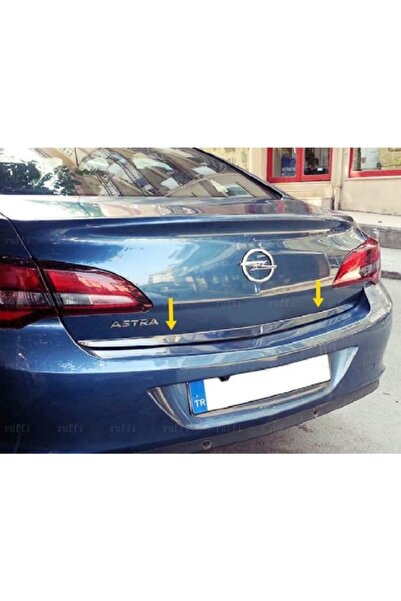 Leonacs Fams Otomotiv Opel Astra J Uyumlu Krom Bagaj Alt Çıtası 2009-2015 Ara...