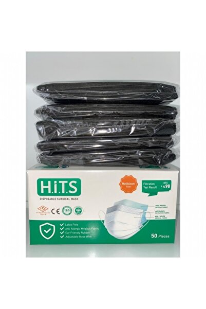 Rotary قناع الجيل الجديد - 50 قطعة من 10 قطع مع رباط أسود معبأ خصيصًا