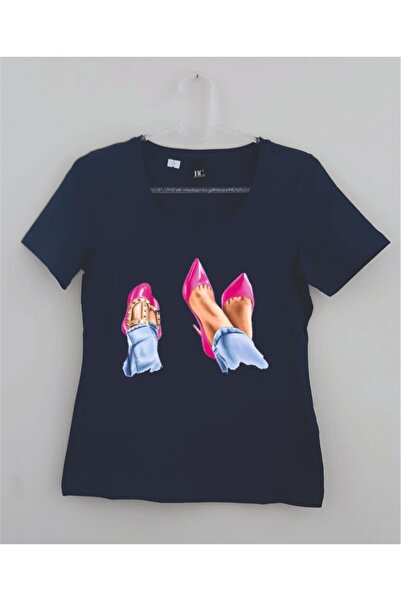 LADİJİTAL BASKI ÇÖZÜMLERİ Majka i dete vizuelno šareno T-shirt