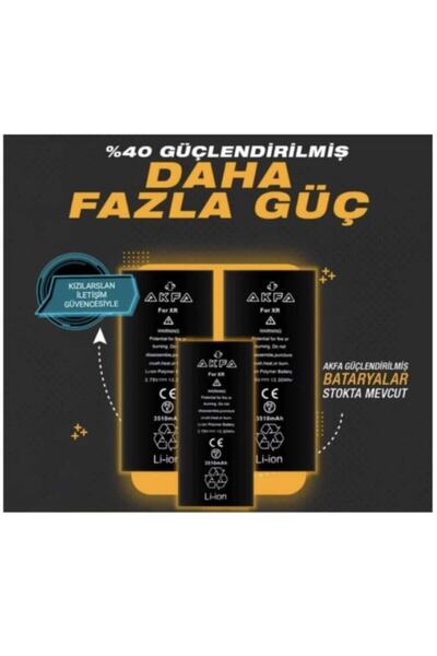 Akfa Iphone 8g Plus Uyumlu %40 Güçlendirilmiş Performans Batarya 1 Yıl Garantili
