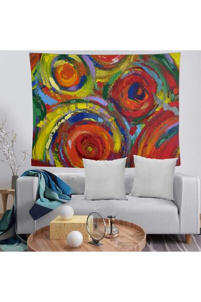 MEKTA HOME Colorful Washable Stain Resistant Stain Resistant Decorative Wall ...