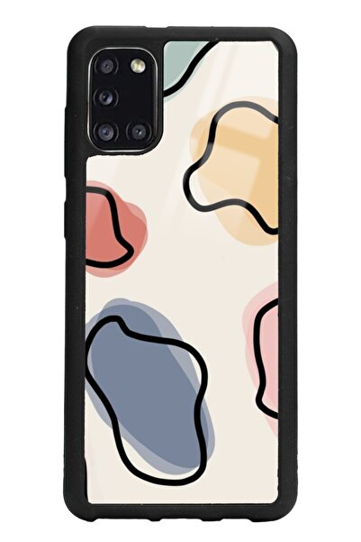 Spoyi حافظة هاتف سامسونج A31 بتصميم حليبي لامع