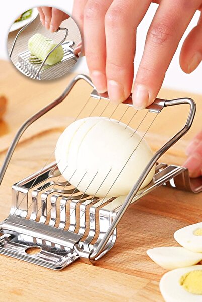 Anadolu Saray Çarşısı Pratik Paslanmaz Çelik Endüstriyel Yumurta Dilimleyici | Dilimleyici | Sebze Meyve Dilimleyici