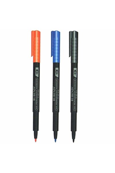 Mikro Asetat-cd Kalemi 3'lü (s) Silgili Ince Uç