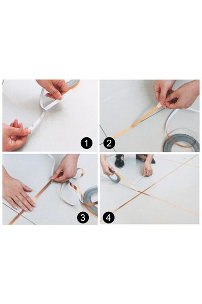 CMT 0.5 Cm 50 Meters Gray Strip Tape Between Tiles