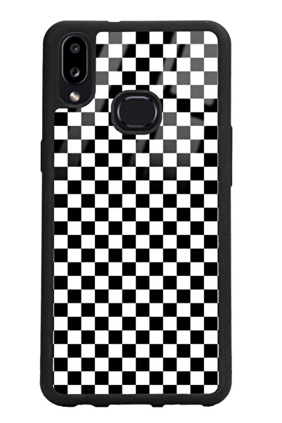 Spoyi Samsung A10s Damalı Tasarımlı Glossy Telefon Kılıfı