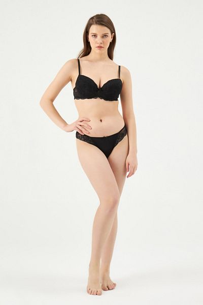 Eros Σετ σουτιέν Linda Almond Semi Push Up Νέα σεζόν (1 τεμάχιο προσιτό)