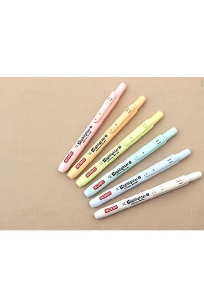 Morris Korean Pastel 6-Piece Highlighter Set