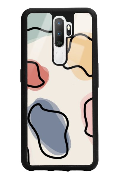 Spoyi Glossy Phone Case for Oppo A5 (2020) Nude Milky Design