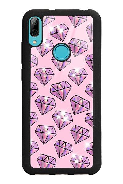 Spoyi حافظة هاتف هواوي Y6 (2019) بتصميم ماسي لامع