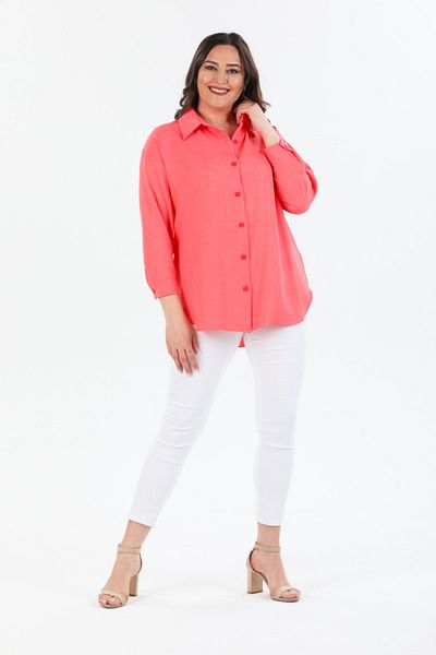 PERA CLUB Πουκάμισο plus size