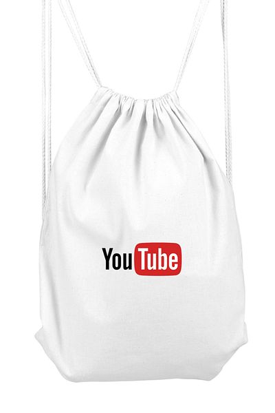 herotasarım Αθλητικό σακίδιο πλάτης Youtube 36x50 cm - Bll379