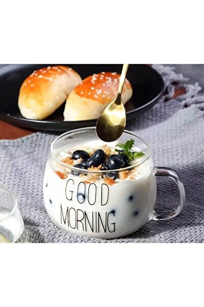 KÜÇÜK EW 2 Costa Morning 400 Ml Set of 2 Glass Mugs