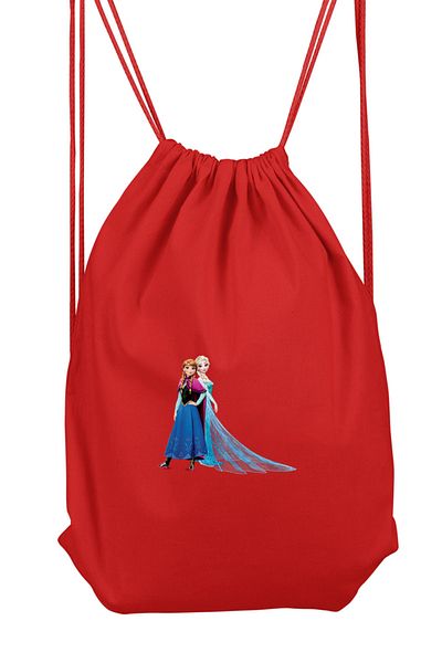 herotasarım Anna and Elsa Sports Backpack - 36x50 cm Bll1124