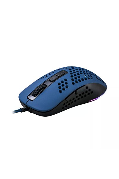 Crown Micro Cmgm-11 Hıve Mavi-rgb Aydınlatmalı, Hafif, Makrolu 6400 Dpı Oyuncu Mouse