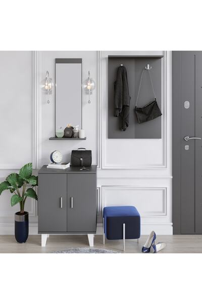 DECORMET Turmalin Portmanto Antrasit