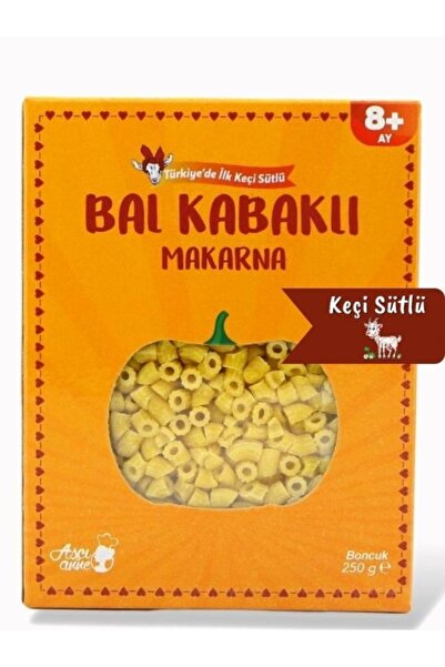 Aşçı Anne Aşçı Anne Bal Kabaklı Keçi Sütlü Boncuk Makarna (8 AY) 250 G