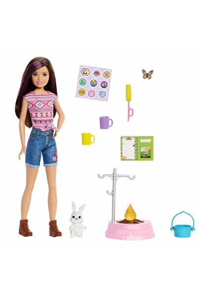 mattel Barbie Nin Kız Kardeşleri Kampa Gidiyor Oyun Seti Hdf69 - Skipper Hdf70