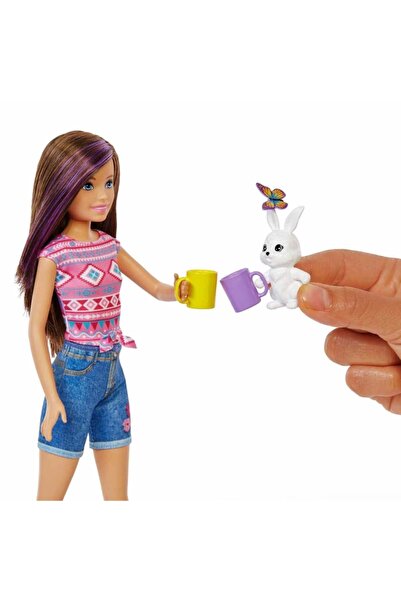 mattel Barbie Nin Kız Kardeşleri Kampa Gidiyor Oyun Seti Hdf69 - Skipper Hdf70