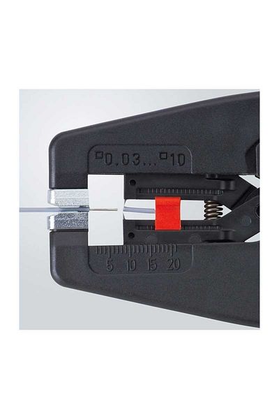 Knipex أداة تعرية الكابلات - تعديل العمق تلقائيًا 12 42 195