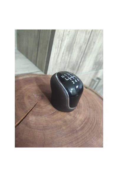 CABU Hyundai Ix35 Gear Knob 6 Speed Brown Leather Covered