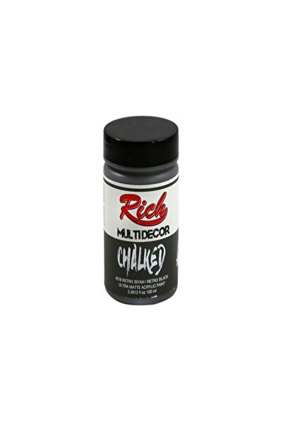 Rich Multidecor Chalked 100ml Retro Siyah