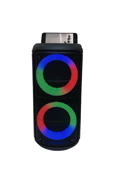 güvenlisepet Rgb Led Işıklı Outdoor Parti Hoparlörü Karaoke Bluetooth Hoparlö...