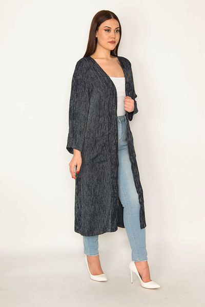 Şans Cap & Abaya - Navy blue - Basic