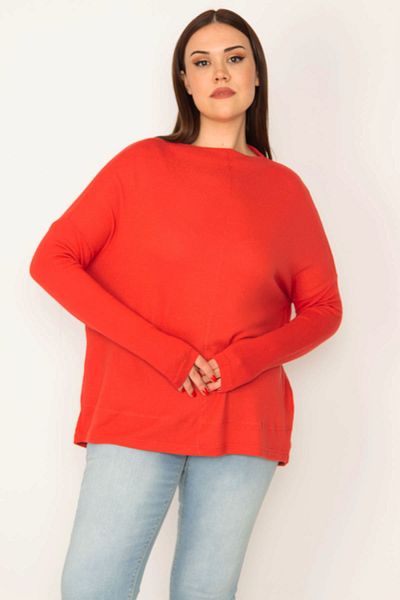 Şans Damska bluzka z krótkim rękawem w kolorze granatu, plus size 65n32034