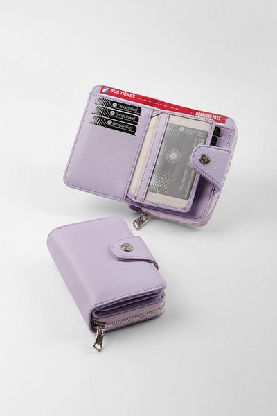 CENGİZ PAKEL Small Size Lilac Women's Wallet