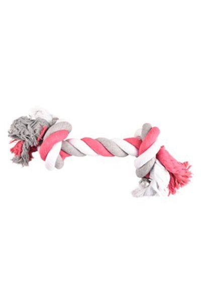 Flamingo Xxlarge 45 cm Floss Dog Toy - Two Knots, from Petshop