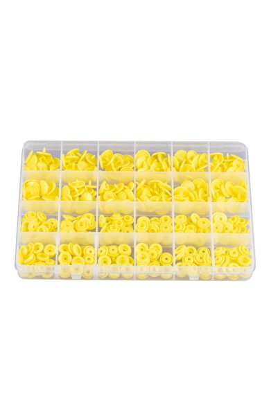 Genel Markalar Çıt Çıt Seti Plastik Sarı 100 Adet