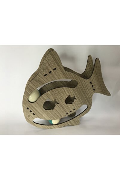 CAT TOYS Ahşap Balık Kedi Oyuncağı