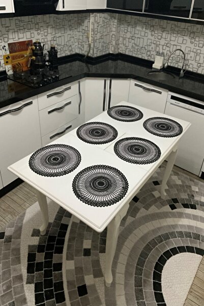 Çalışkan Çeyiz Evi 6lı Supla Takımı 6'lı Amerikan Servis 6 Parça Supla Seti