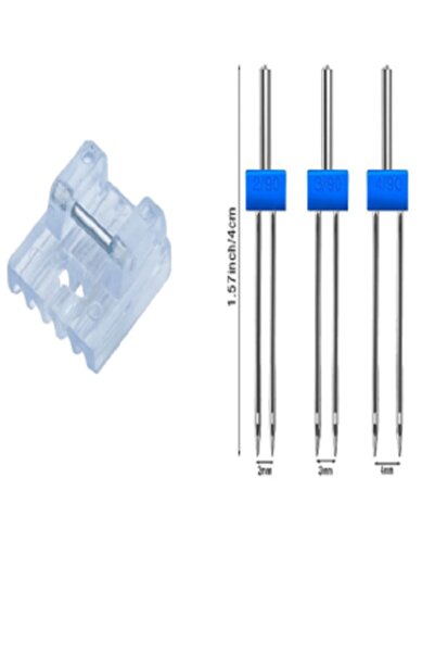 singer pfaff Pfaff Dikiş Makinesi Nervür Ayak Ve Nervür Çift Iğne Takım