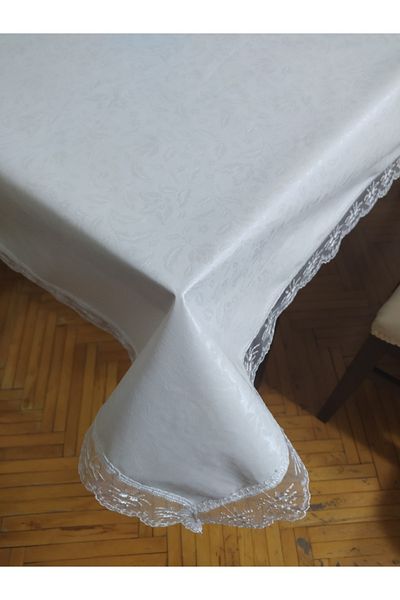 CEYDA Față de masă PVC Dantela Borduri Motiv Floral