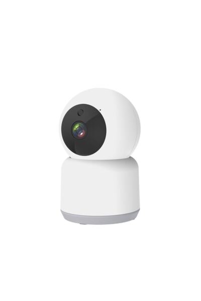 LEDREYON 1080p Full Hd 360 Derece Akıllı Ip Kamera Wifi Destekli Kızıl Ötesi Gece Görüşü Bebek Kamerası
