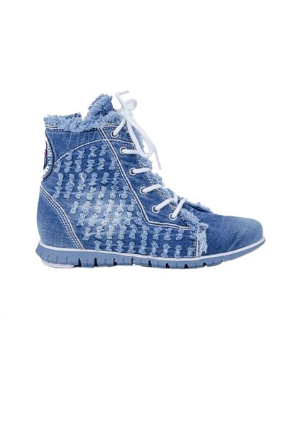 StarBlueMooN Women's Denim Boots