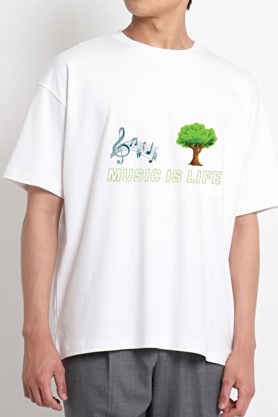 GreenMint تصميم رسومي للموسيقى البيضاء للجنسين