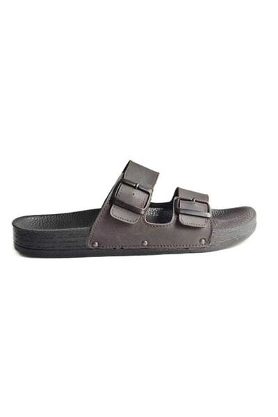 Pierre Cardin Ανδρικές παντόφλες Anatomical Cut Brown - Ρυθμιζόμενες 3244-7